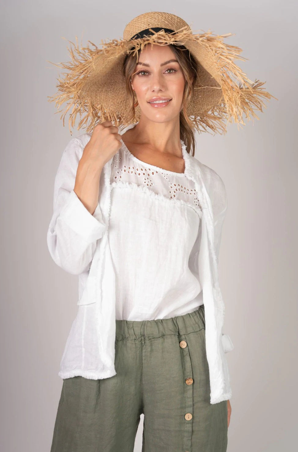 Me & Gee - Linen Jacket