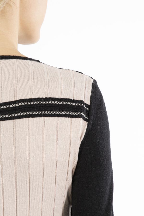 Elisa Cavaletti - Two-Toned Sweater