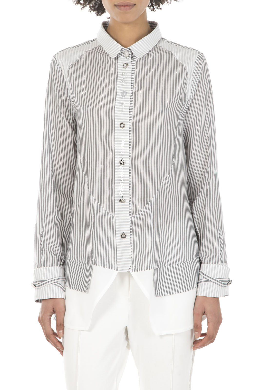 Elisa Cavaletti - Pinstripe Blouse