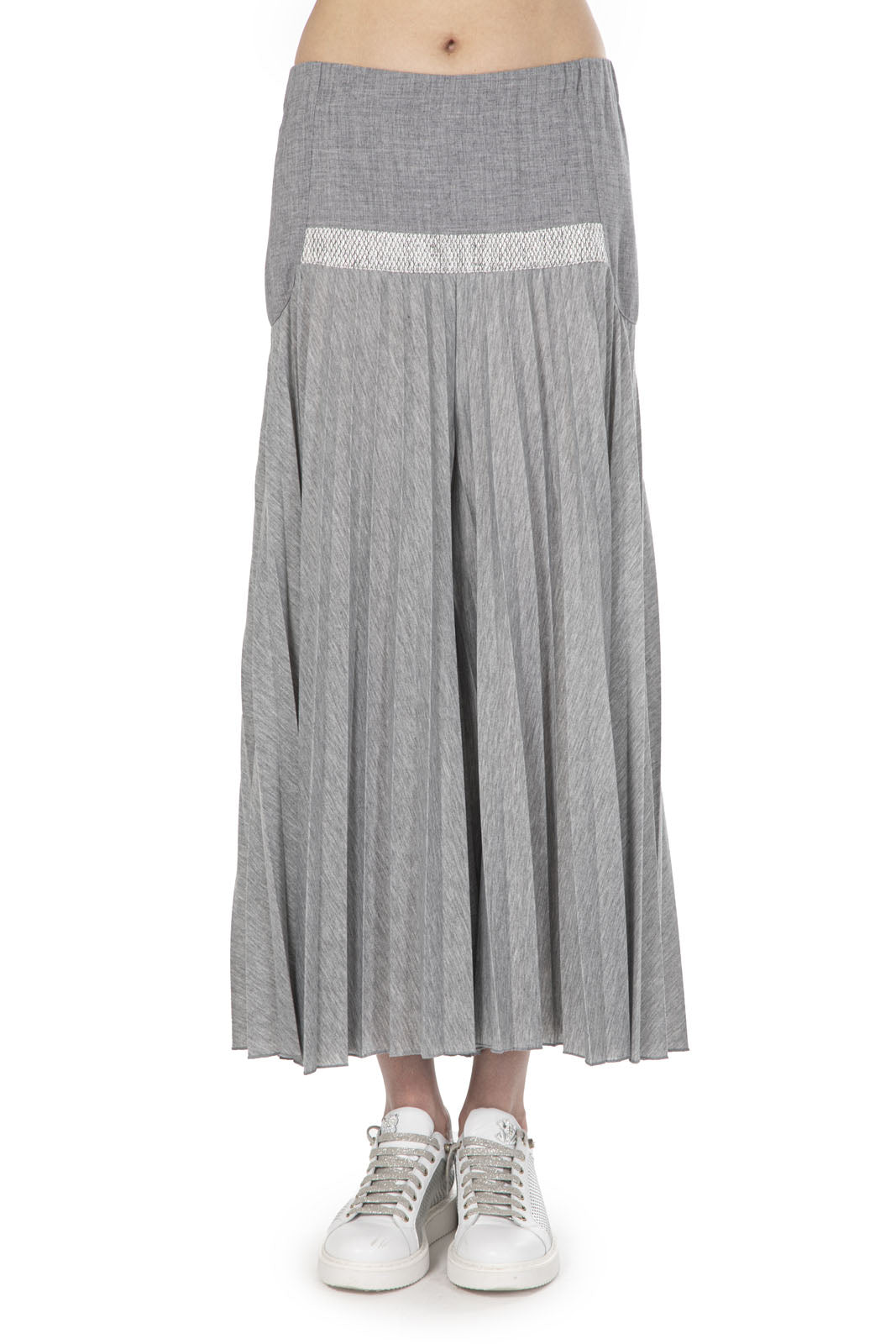 Elisa Cavaletti - Grey Midi Skirt
