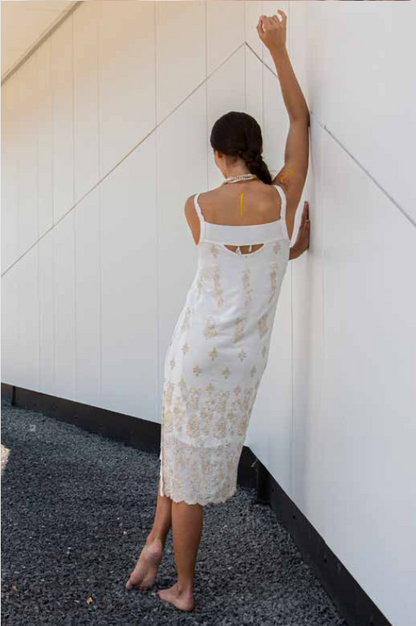 Elisa Cavaletti Embellished Slip Dress