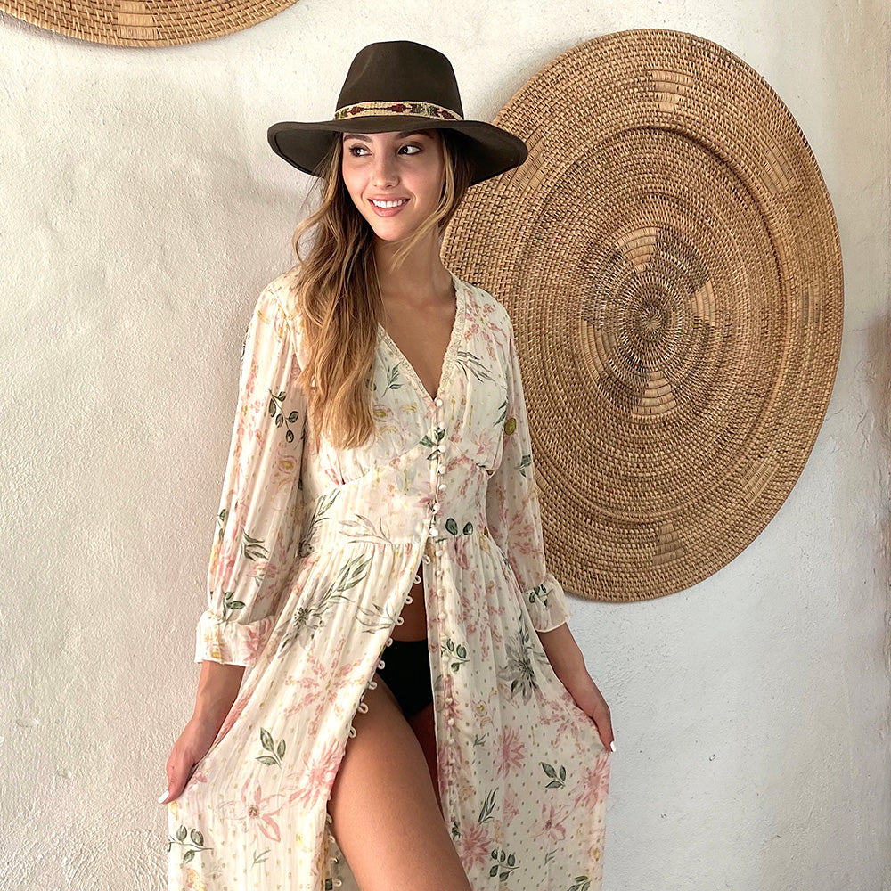 Nikki Beach - Two Feathers Hat
