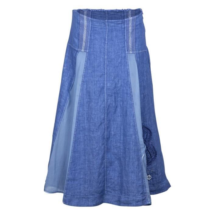 Elisa Cavaletti Blue Jean Skirt